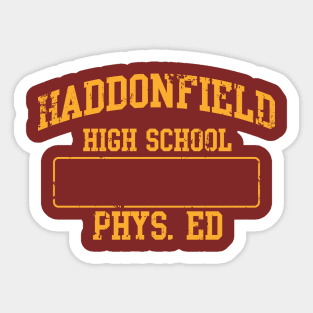 Haddonfield Phys Ed Sticker